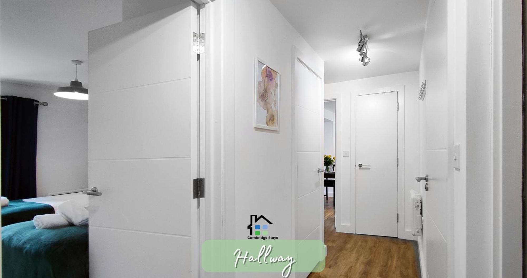 Cambridge Stays Central Apart Hotel 2Br & 1Br Flats-Easy Walk To City Centre-Parking Cambridge (Cambridgeshire)